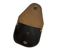 Boussole de poche en laiton antique, étui en cuir, collier, chaîne, décoration pour navigations extérieures, camping, boussole boîte