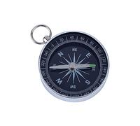 Boussole de Poche Haute Précision avec Cadre en Aluminium - Compas Compact pour Randonnée, Camping, Orientation en Plein Air et Navigation Outdoor - Accessoire de Survie et d’Avent