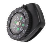 Boussole de Poignet à Enfiler, Mini Modèle Abs Noir pour Camping | Visibilité Nette en Toute Lumière, Étanche et Légère, Usage sans Mains, pour Océan et Randonnée