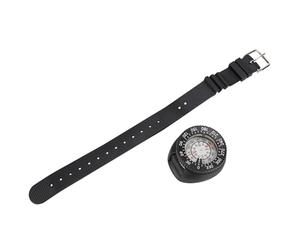 Boussole de Poignet à Vision Nocturne étanche pour l’hémisphère sud, Boussole de plongée avec Cadran Lumineux et Ligne Rouge de Lubrification, Conception en Bracelet pour la naviga