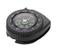 Boussole de Poignet Étanche en ABS pour Camping et Navigation | Lecture Claire en Toute Lumière, Format Léger à Porter, Accessoire Noir pour Secours et Plongée
