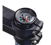 Boussole de potence de vélo | Boussole de casque de vélo pour vélo | Outil de navigation extérieur flexible multifonctionnel petit survie pour véhicule électrique
