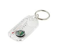 Boussole De Randonnée - Compasse De Poche pour La Randonnée | Petite Jauge De Température De La Boussole, Boussole De Randonnée Portable, Survie Compass Multifonctional Keychains Handheld Navigation