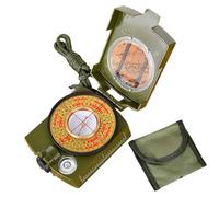 Boussole de randonnée - Navigateur de survie étanche, pochette de transport pour outils d'engrenage, dispositif de lecture directionnelle, boussole de terrain légère | Pour randonnée, scout, camping