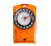 Boussole de randonnée, outil de navigation de survie, 10,4 x 6,1 x 1,4 cm, accessoire de course d'orientation multifonctionnel, guide portable précis, taille compacte pour les voyages, le trekking