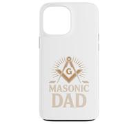 Boussole de Sagesse maçonnique Papa Franc-maçon Coque pour iPhone 13 Pro Max