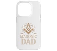 Boussole de Sagesse maçonnique Papa Franc-maçon Coque pour iPhone 14 Pro