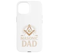 Boussole de Sagesse maçonnique Papa Franc-maçon Coque pour iPhone 15