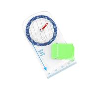 Boussole de survie avec règle échelle randonnée bateau course d'orientation camping boussole carte loupe pour lecture de carte randonnée navigation