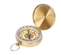 Boussole de Survie en cuivre de Boussole de Camping de Style Boussole de Camping pour Outils de Navigation extérieure