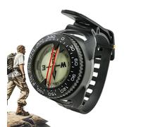 Boussole De Survie | Outil De Navigation pour Kayak | Boussole Luminescente pour Camping, Randonnée, Kayak, Survie Et Plongée