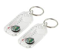 Boussole de Survie, thermomètres de Guidage Multifonctions, Porte-clés de Poche, Pendentif