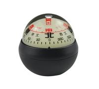 Boussole De Tableau De Bord Auto Double Cadran Design Lumineux | Boule Boussole De Bord Auto Bateau Pour Voiture Bateau Camping-Car Navigation Extérieure Randonnée Guidage Orientation et
