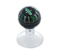 Boussole de tableau de bord de voiture - Boussole universelle en forme de boule - Outil de guidage multifonctionnel avec base - Installation facile | Navigation pour camion, SUV, salp