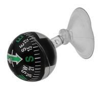 Boussole de Tableau de Bord Voiture Bateau 38mm Abs à Ventouse | Montage Stable, Format Portable, Précision Fiable, Usage Véhicule Intérieur, pour Voyageurs et Passionnés D’extérieur