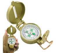 Boussole d'orientation de randonnée - Outil magnétique durable, pathfinderr portable pour les jeunes | Aide à la navigation de précision pour les campeurs et les explorateurs adultes, équipement