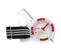 Boussole d'orientation extérieure avec Plaque de Base, mesureur de Carte et échelle d'angle pour la randonnée, l'entraînement et la Navigation