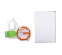 Boussole D'orientation Légère pour Pouce, Usage Extérieur | Excellent pour le camping, Retour rapide de l\'aiguille, Matériau ABS durable, Idéal pour la planification d\'itinéraire