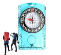 Boussole d'orientation portable de haute précision pour une navigation précise, instrument éducatif et d'aventure multifonction