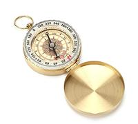 Boussole en cuivre Lumineuse, rotative et étanche, chercheur de Direction pour la randonnée et Le Camping, avec Cadran Fluorescent, Mini Outil de Navigation extérieure pour la