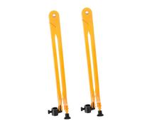Boussole en Plastique pour L'enseignement 2pcs Orange, Grosse