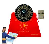 Boussole externe, boussole de survie - Outil d'orientation Équipement de randonnée Homme Aides à la randonnée | Boussole de positionnement automatique, robuste boussole Feng Shui pe