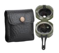 Boussole géologique Professionnelle de Haute précision pour l’extérieur, Boussole Fluorescente étanche avec réglage de la déclinaison magnétique pour géologues, randonneurs et topo