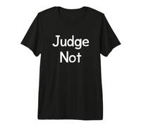 Boussole Judge Not Moral T-Shirt Haut de Gamme