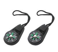 Boussole Légère Pour Randonnée, 2 Pièces, Pour Camping, Escalade, Accessoires Professionnels