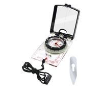 Boussole lumineuse de randonnée : outil de navigation imperméable pour extérieur, équipement de survie portable | Règle de carte de précision avec réglage de délinaison magnétique, boussole ABS
