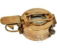 Boussole militaire de poche en laiton - India Nautical Handicraft - Foldable - NAVIGATION_COMPASS - Compas