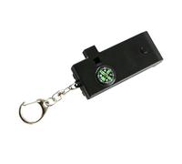 Boussole multifonctionnelle 5 en 1 pour Outils d ' extérieur, sifflet, Lampes de Poche, loupes, télescope pour randonnée, équipement de Survie, Boussole résistante Chocs, précision