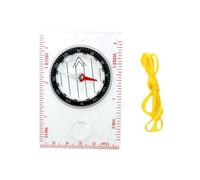 Boussole multifonctionnelle pour navigation, carte de navigation, loupe, exploration, randonnée, lecture, échelle d'orientation, boussole