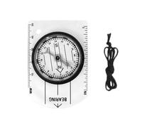 Boussole multifonctionnelle pour navigation, carte de navigation, loupe, exploration, randonnée, lecture, échelle d'orientation, boussole