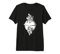 Boussole Occulte pasilalinique-sympathique Escargot télégraphe T-Shirt Haut de Gamme