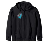 Boussole Optimiste Bateau Voile Sweat à Capuche