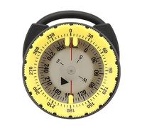 Boussole Plongée Étanche 50M, Aiguille Magnétique, Display Fenêtre Latérale, Clip Sécurisé & Support Tube - Vision Nocturne Lumineuse, Résistante & Pratique, pour Plongeurs et (Type 2)