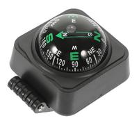Boussole pour Bateau et Voiture, Sphère ABS Acrylique Noire | Lecture Précise, Guidage Fiable, Format Compact, Style Moderne, pour Déplacements Routiers et Activités Extérieures