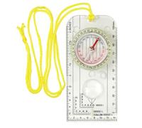 Boussole Randonnée, Mini Boussole Militaire, avec Loupe et Graduation, Étanche avec Marquage Lumineux Boussole Survie pour Lecture de la Carte d'Expédition, Navigation, Camping, Sport de Plein Air