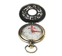 Boussole Randonnée Survie - Outil de Navigation Extérieur, Boussole en Laiton Vintage | Boussole de poche pour lecture de carte, équipement de randonnée nautique, boussole de survie pour voile
