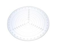 Boussole ronde en acrylique transparent - Outil de centrage de tour - Jauge de cercle pour dessiner des cercles de tournage du bois - Outil de travail - Diamètre des cercles
