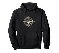 Boussole Terre Plate Headings North Star Polar Meme Sweat à Capuche