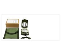 Boussole verte 1 pièce, pointeur de boussole extérieur multifonctionnel, équipement d'extérieur boussole, mini boussole de poche pour la randonnée et le camping, petite boussole pour la navigation