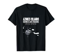 Boussole Vintage des Îles des Açores T-Shirt