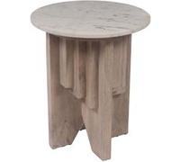 Bout de canapé design Salomon 54 cm - Amadeus - Beige - Bois Beige G