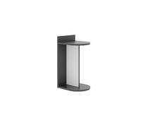 - Bout de canapé ou table d'appoint en MDF - Anthracite - Dom