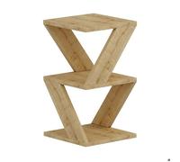 Bout de canapé en aggloméré Albeni imitation bois