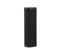 Bout de canapé en MDF noir Lenox