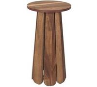 AltoBuy LYLIAN - Bout de Canapé en MDF Plaquage Acacia