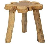 Table d'Appoint en Bois "Bintang" 50cm Naturel